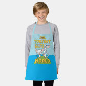 Tablier Pinky et le cerveau | Reprendre Le Monde (Porté)