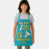 Tablier Pinky et le cerveau | Vous Pensez ? (Insitu)