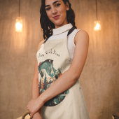 Tablier Pins nordiques & Pics, coutume