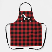 Tablier Pinto Pony Plaid Apron (Recto)