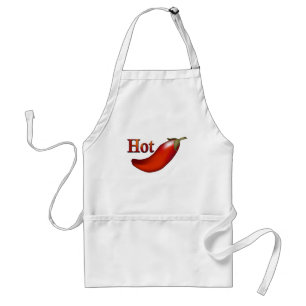 Tablier Pipe rouge Chaud Piment Apron