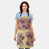 Tablier Pique-nique Love Watermelons Fruits frais Style (Porté)