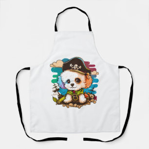 Tablier Pirate de chien de Bichon