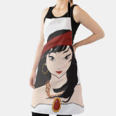 Tablier Pirate Fille Mignonne (Insitu)