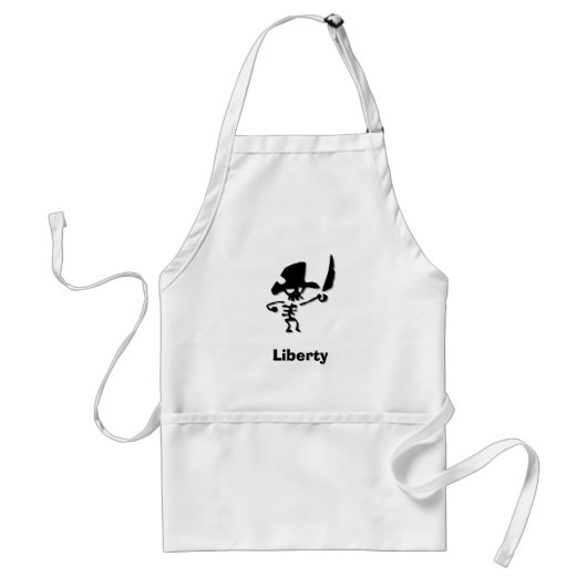 Tablier Pirate Liberty (Devant)