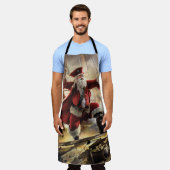 Tablier Pirate Père Noël (Porté)