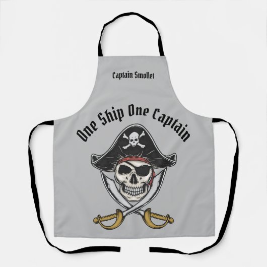 Tablier Pirate Personnaliser Apron (Recto)