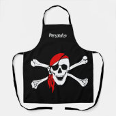 Tablier Pirate Skull & Bones Skeleton Eye Patch (Recto)