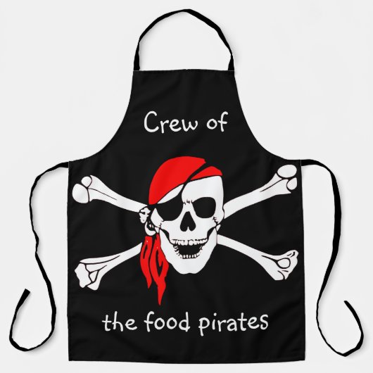 Tablier Pirates alimentaires (Recto)