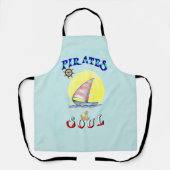 Tablier Pirates Soul voilier Nautique Voile (Recto)