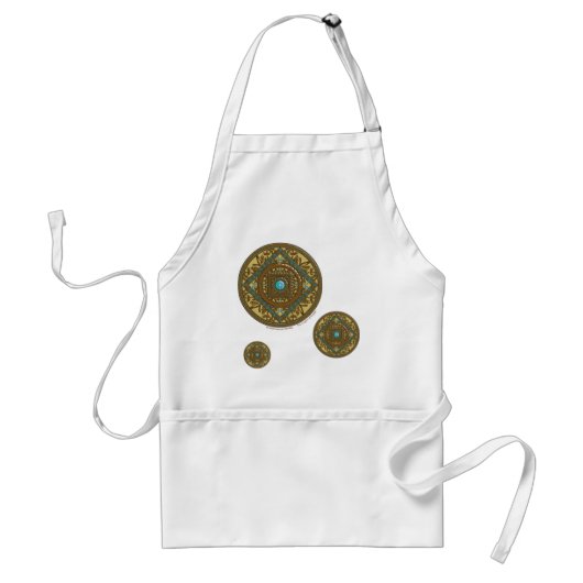 Tablier Pisces Mandala Apron (Devant)