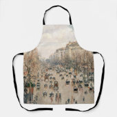 Tablier Pissarro - Boulevard Montmartre, Soleil après-midi (Recto)