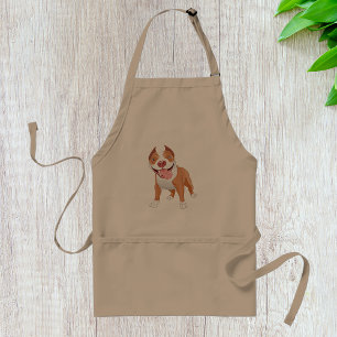 Tablier Pit Bull Sourire Heureux