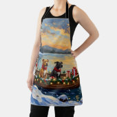 Tablier Pitbull Christmas Boat Holiday (Insitu)