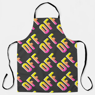 Tablier Pixel vintage sans couture des panneaux motif. Pla