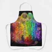 Tablier Pixies d'espace Rainbow Party Apron (Recto)