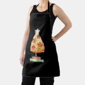 Tablier Pizza Christmas Tree Lumières Jeu de Noël (Insitu)