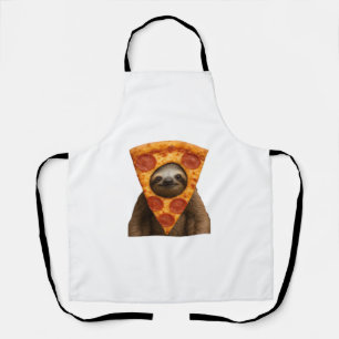 Tablier Pizza de paresse drôle drôle blague mème mignon jo