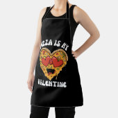 Tablier Pizza Est Mon Valentin (Insitu)