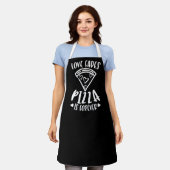 TABLIER PIZZA FOREVER KITCHEN APRON  (Porté)