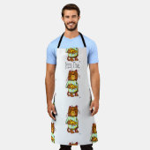 Tablier Pizza Grumpy Pet animal de compagnie Drôle Chat Ar (Porté)