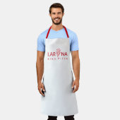 Tablier Pizza King Apron - Régler la cuisine dans le style (Porté)