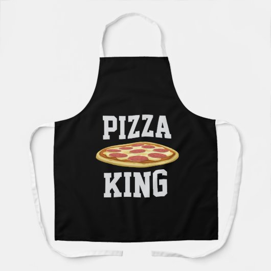 TABLIER PIZZA KING DAD KITCHEN APRON (Recto)