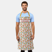 Tablier Pizza Motif Personnalisez Long Apron (Porté)