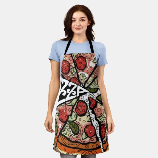 Tablier Pizza Pie (Porté)