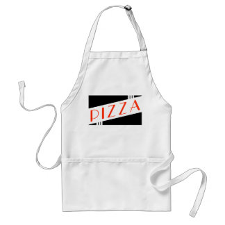 Tablier pizza rétro