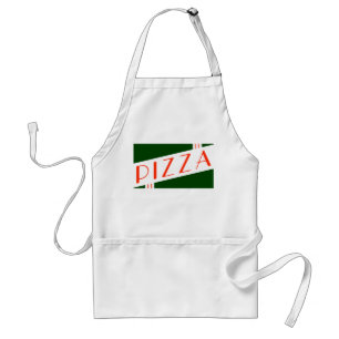 Tablier pizza rétro