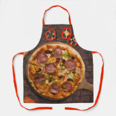 Tablier Pizza Suprême au four en brique (Recto)