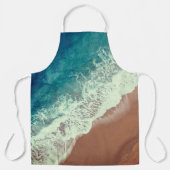 Tablier Plage d'eau de mer sable de plage (Recto)