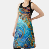 Tablier Plage du paysage marin tropical Vagues océaniques (Insitu)