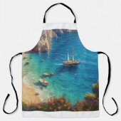 Tablier Plage en Grèce (Recto)