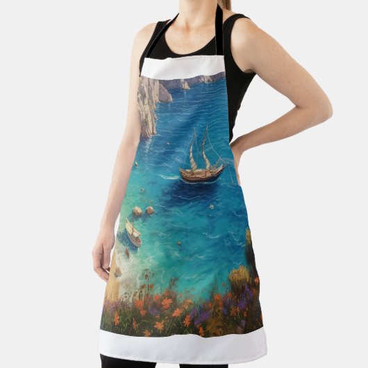 Tablier Plage en Grèce (Insitu)