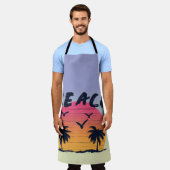 Tablier Plage/Hawaï/tropical/coloré (Porté)