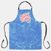 Tablier Plage/piscine Good Vibes (Recto)