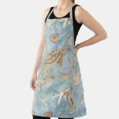 Tablier Plage Tortue de mer Océan Chevalier de mer Éstarfi (Insitu)