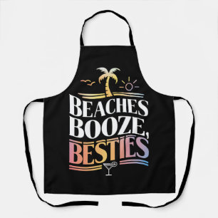 Tablier Plages Booze & Besties Coconut Tree été