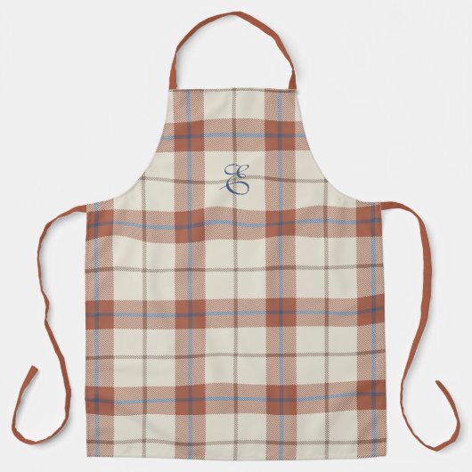 Tablier Plaid automatique personnalisé (Recto)