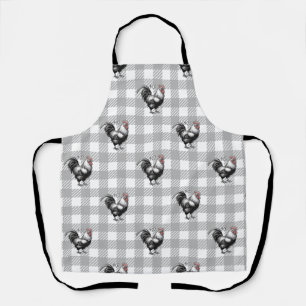 Tablier Plaid Gris Roster