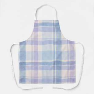 Tablier Plaid Pastel Aquarelle Doux