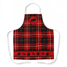 Plaid rouge orignal cabine