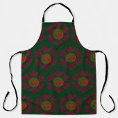 Tablier Plaid Snowflake Apron (Recto)
