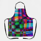 Tablier Plaid Tartan Chic Moderne (Recto)