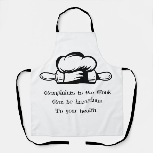 Tablier Plaintes Au Cuisinier (Recto)