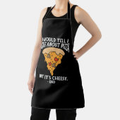 Tablier Plaisanter sur la pizza mais c'est chiant et drôle (Insitu)