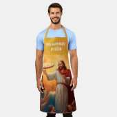 Tablier Plaisir de la pizza divine (Porté)