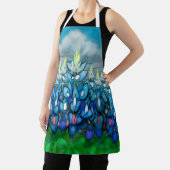 Tablier Plan de paysage de pays Bluebonnet (Insitu)